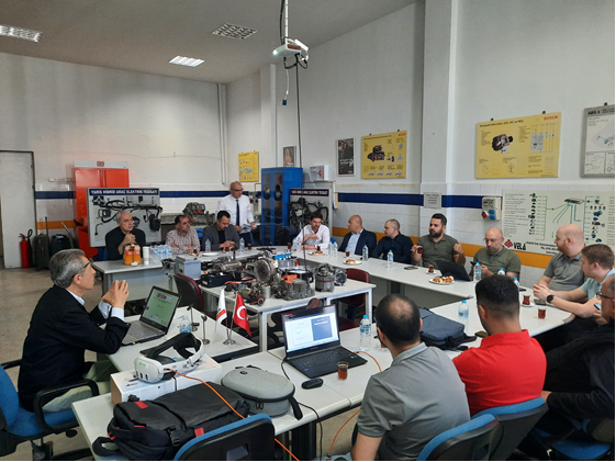 Întâlnirea de formare pe termen scurt pentru formatori din cadrul proiectului Erasmus+ în domeniul educației și formării profesionale, coordonat de Universitatea Bursa Uludağ, a avut loc sub gazda BUÜ.